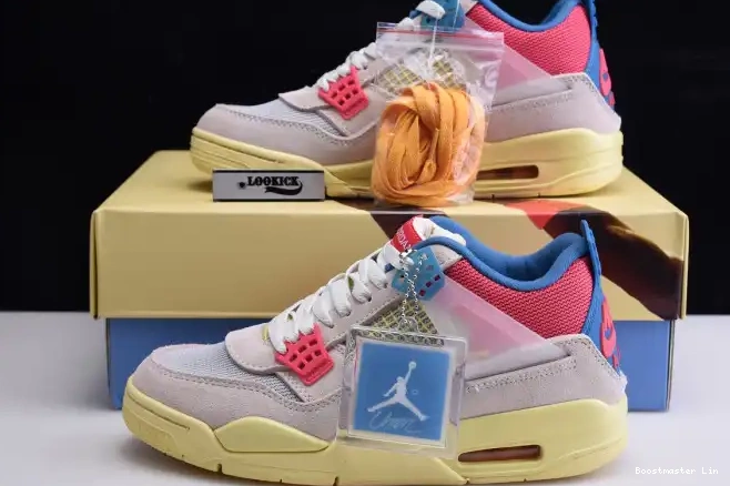 Bmlin Retro 4 Ice Air Union DC9533-800 Jordan Guava 0604